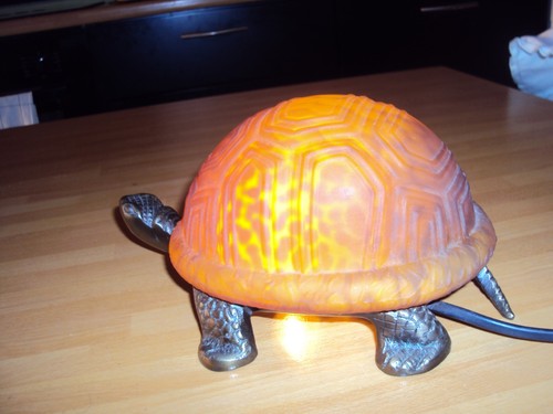 Lampe forme tortue pate de - forme, tortue,