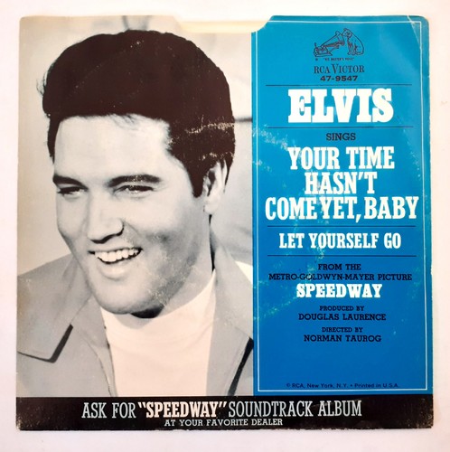 45t elvis presley - elvis, time