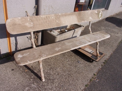 Joli banc salon jardin - banc,