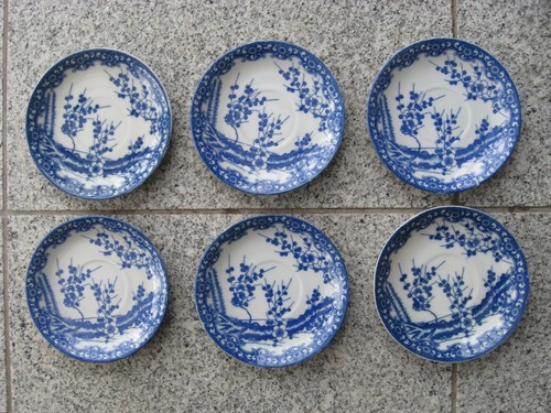 Soucoupes porcelaine - 6,