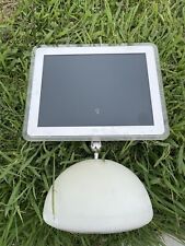 Apple IMac 2002 G4 M6498 Power PC - POWERS ON - PASSCODE - AS IS - FOR PARTS