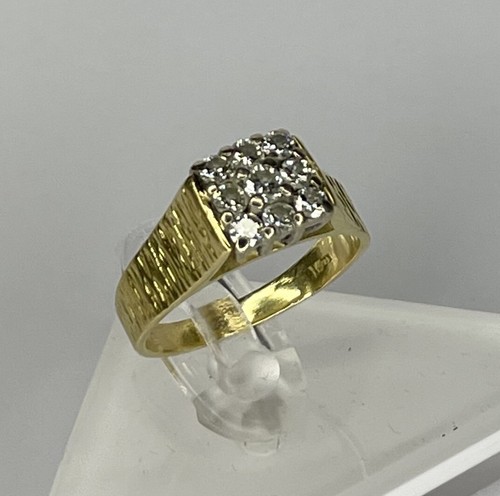 Bague chevalière jaune - en,