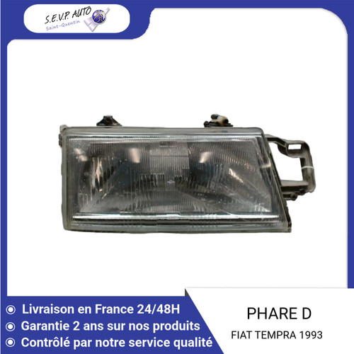 Phare droit fiat - phare,