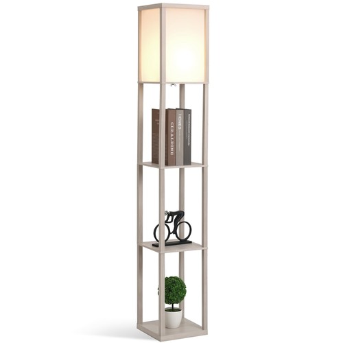 Lampadaire étagère 26l - lampadaire,