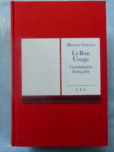 Bon usage la grammaire - usage,