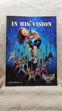Pantera Dimebag Darrell Dean Guitars " IN HIS VISION" Promo Poster