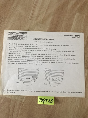 Note technique 1971 - note,