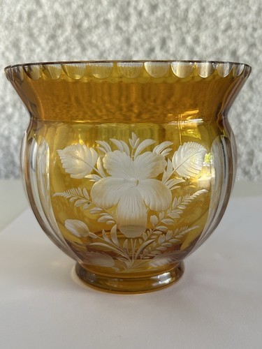 Vase cristal bohême - cristal,