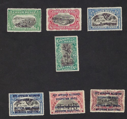 Congo belge et - yv, 64/67