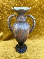 Antique French Art Nouveau Decorative Ceramic Vase Flower Urn Victorian
