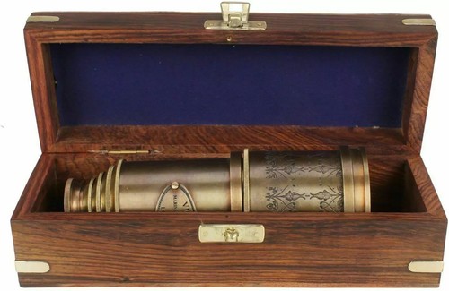 Télescope laiton maritime - télescope, en