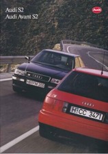 Catalogue Brochure Audi S2 /