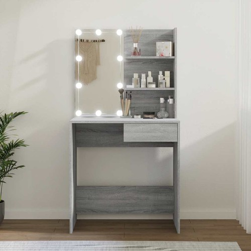 Coiffeuse avec led table - led,