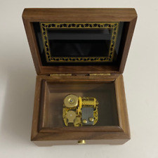 Orgel House Mr Sunshine Green Sleeves Wooden Music Box Orgel 18-note music box