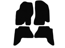 Basic Tapis de sol pour Nissan Pathfinder III R51 2005-... Noir ensemble