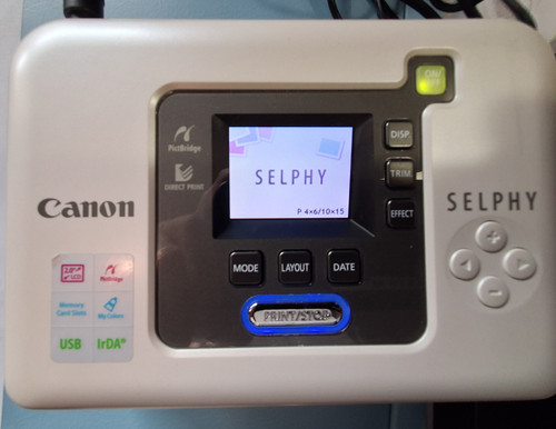 Imprimante photo canon selphy - imprimante,