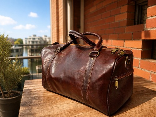 Grand sac artisanal vrai - sac,