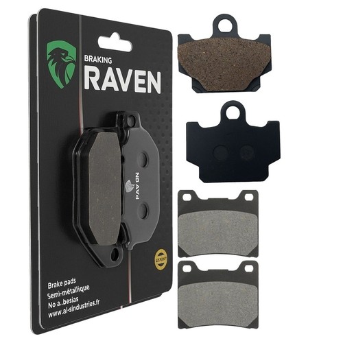 Kit plaquettes frein avant - plaquettes,