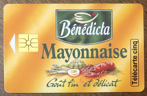 Telecarte bénédicta - 5u,