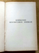 Livre Ancien KOMMANDO REICHSFÜHRER HIMMLER Roman SVEN HASSEL 1972