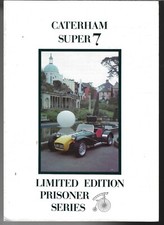Caterham Super 7 Prisoner Series Limited Edition 1989-1990 UK Market Brochure