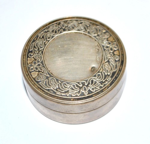 Vintage pill box silver - pill, 800
