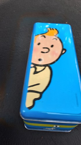 Boîte métallique tintin - boîte,