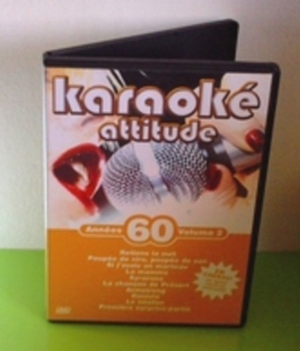 Dvd karaoke attitude années - karaoke,