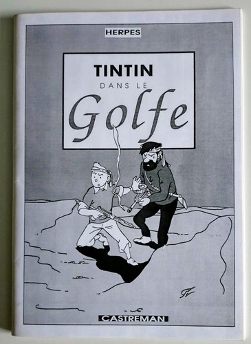 Pastiche tintin dans - pastiche,
