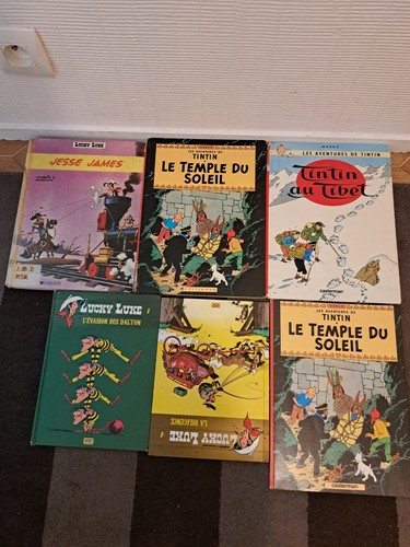 Casterman lot tintin lucky - casterman,