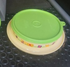 Tupperware lot assiette motif