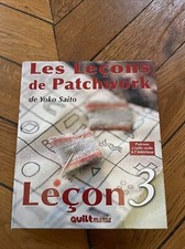 Livre Les Leçons De Patchwork Yoko Saito