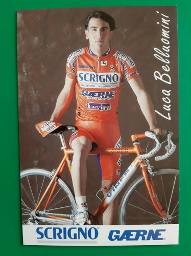Cyclisme carte cycliste luca - carte,