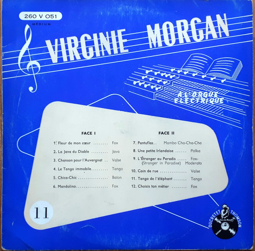 Virginie morgan ses - virginie, rythmes