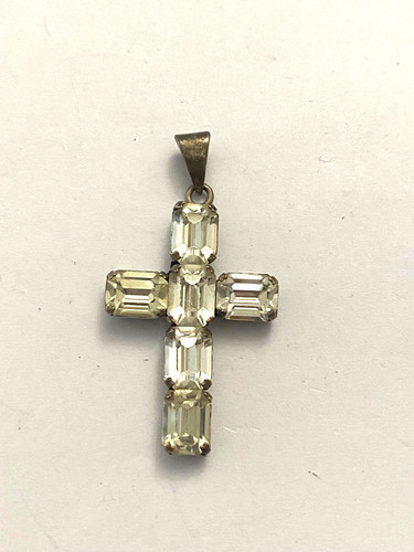 Ancien pendentif croix - ancien,