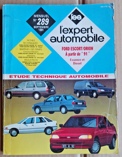 Revue technique ford escort - revue, &