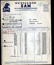 SAINT-ETIENNE (42) TOOLING SAM ""FORGES STEPHANOISES"" illustrated ROOSTER in 1956