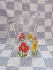 Carafe à fleur vintage broc