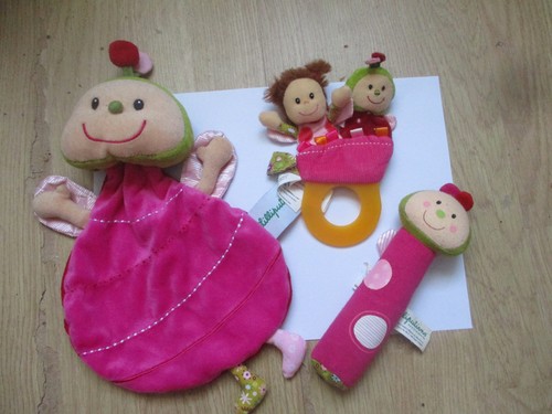 Lot pouet hochet doudou - hochet,