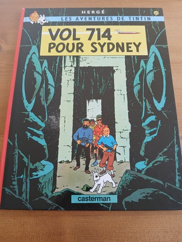 Tintin vol 714 pour - tintin,