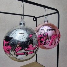 Lot Boules Noël Vintage - Ornement Sapin Disney - Pinocchio