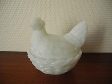 ancienne petite poule opaline