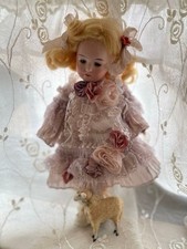 Ancienne perruque miniature en