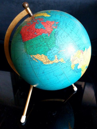Globe terrestre taride pied - globe,