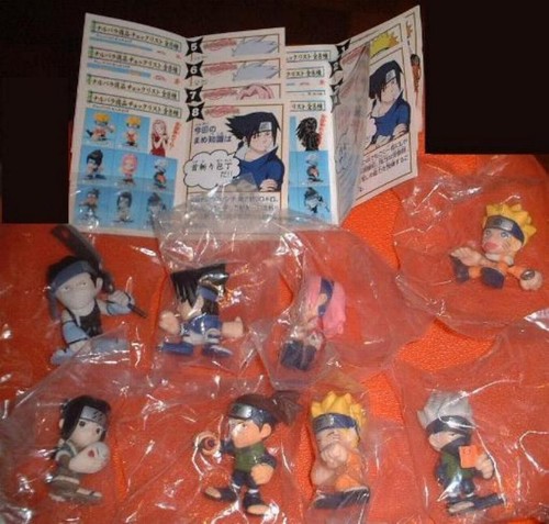 Set figurines naruto - 8,