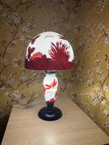 Lampe pâte verre - en,