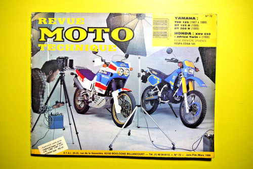 Revue technique moto 72 - moto, n°