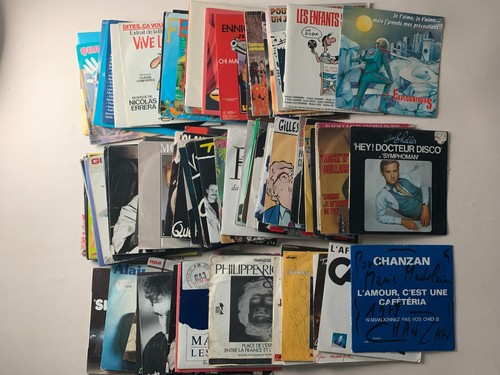 Lot disques 45t - 84,