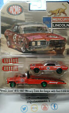 ACME Chase 1970 Ford F-350 Ramp Truck & #15 1967 Trans Am Cougar Parnelli  (C11)