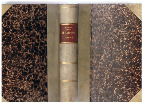 Billot vertutibus infusis - billot, de